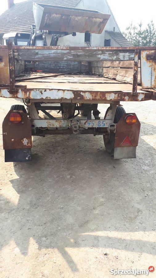 przyczepa rolnicza czeska bss brandys 5t 7t śląskie Rybnik