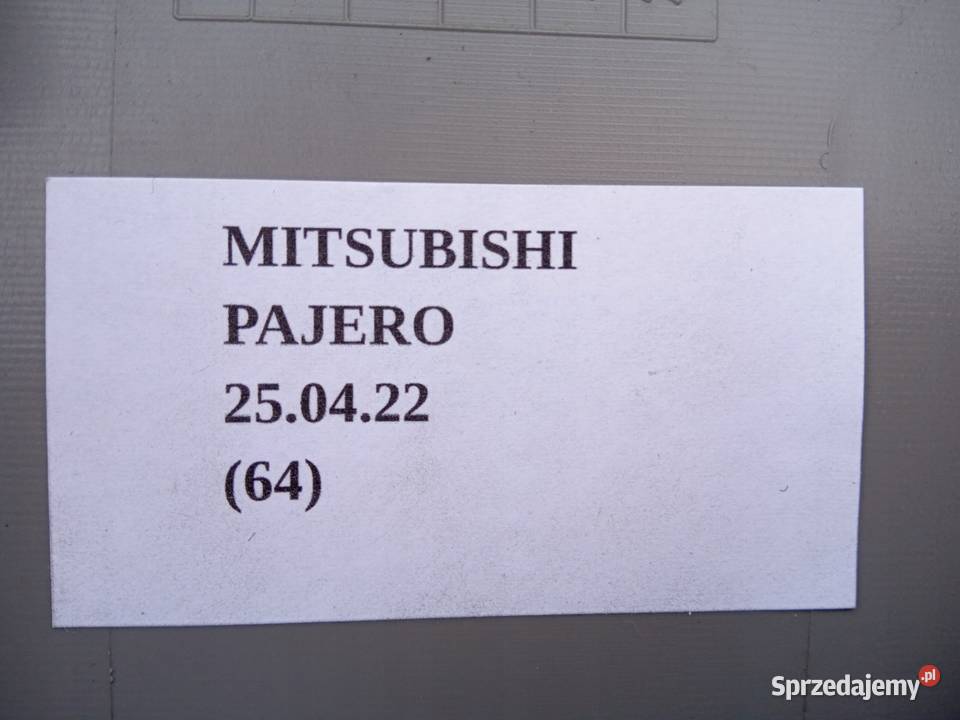 POSZYCIE SŁUPKA PRAWE MITSUBISHI PAJERO SPORT II Nowy Tomyśl
