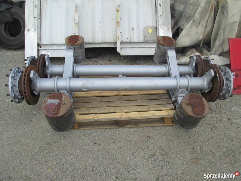 Osie kompletna OŚ naczepowa SAF tarczowa 225 cal podkarpackie Brzostek