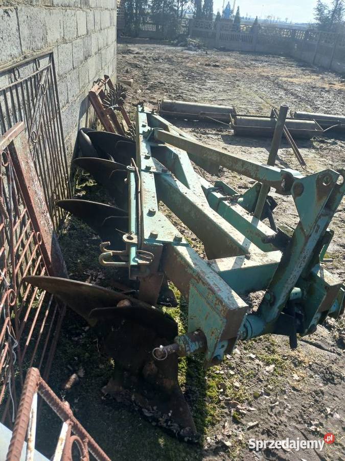 pług 4 skibowy zagonowy łódzkie Kutno