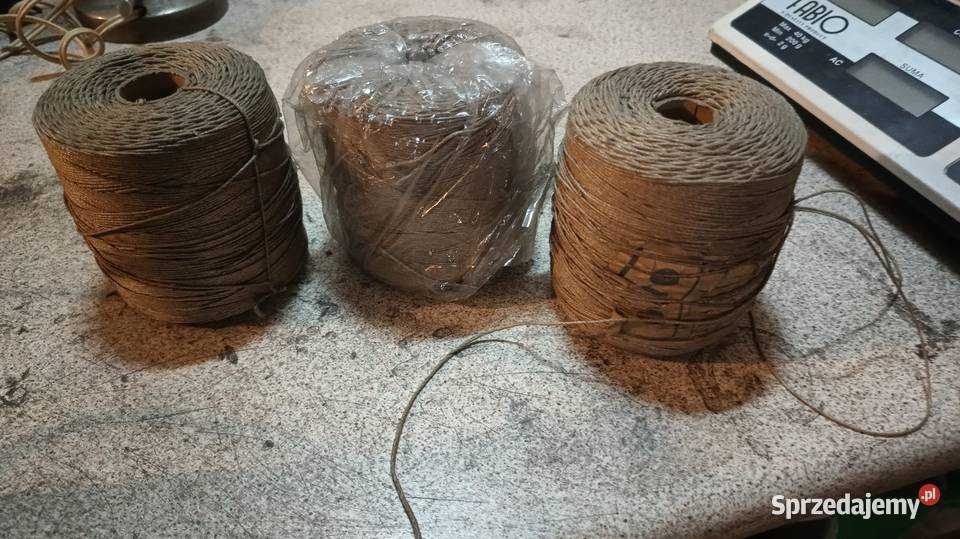 Dratwa 3 szpulki Jędrzejów