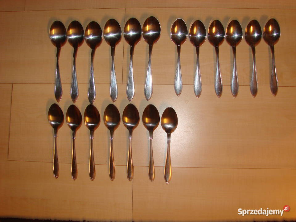 szwedzkie stalowe łyżki sprzedam