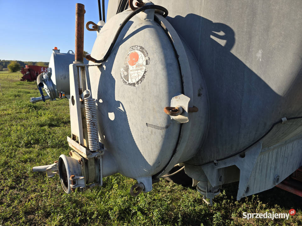 Wóz asenizacyjny PICHON TL15 15 000 L ocynk Baliki