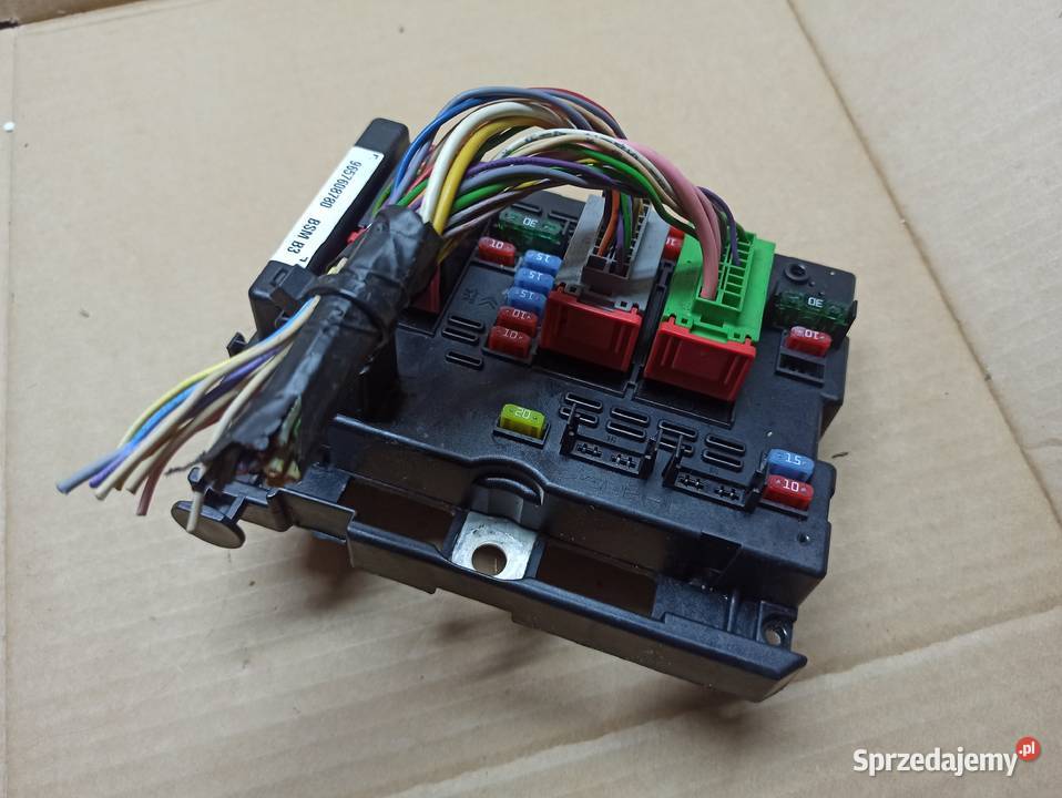 Peugeot 206 moduł BSM 9657608780 dolnośląskie Bolesławiec