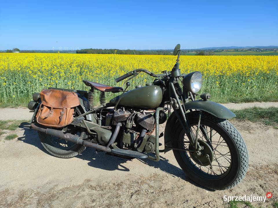 Indian 741B Scout Wczesny model z 1942 r SPRAWNY Nowy Dwór Mazowiecki sprzedam