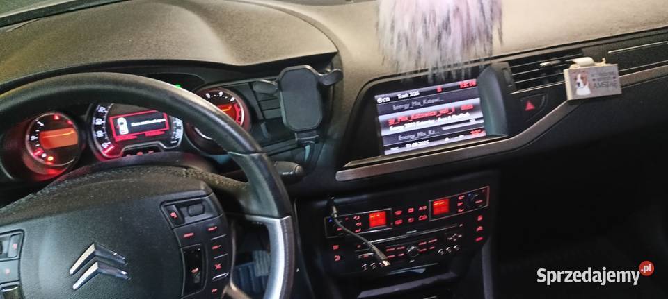 Citroen C5 x7 kombi zadbany 16 Turbo hak elektryczne lusterka Katowice