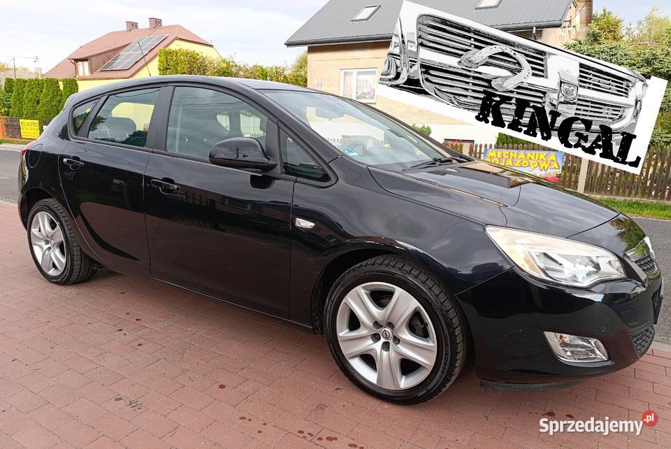 Opel Astra J 16 benzyna 2010r 5 drzwi 1 115KM śląskie Koziegłowy sprzedam