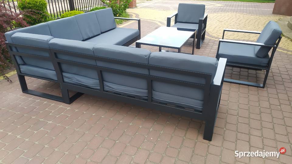 Nowoczesne meble tarasowe ogrodowe metalowe Płock sprzedam