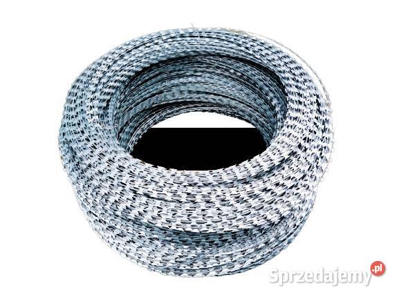 Drut ostrzowy żyletkowy ocynkowany prosty z Szczecin
