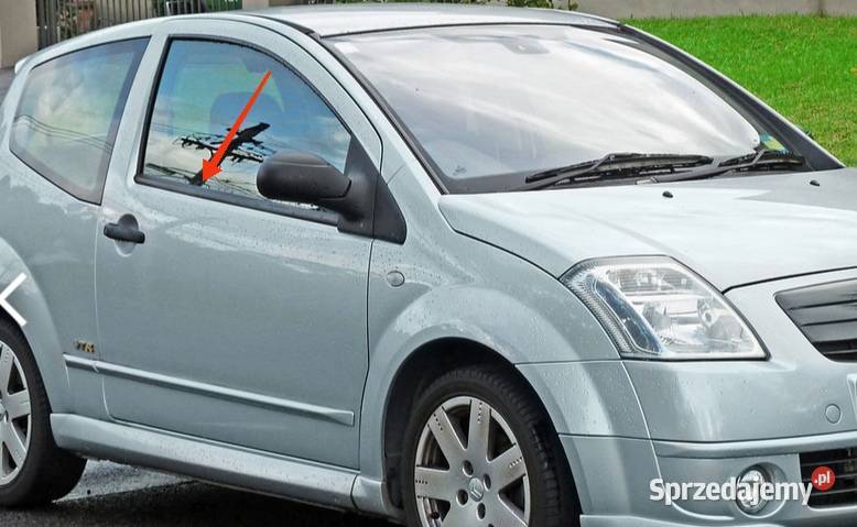 Listwa szyby bocznej Citroen C2 listwa kujawsko-pomorskie Lipno
