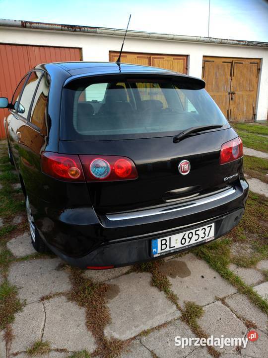 Sprzedam Fiat Croma czarne kombi 2010 r 19 jtd diesel Łomża