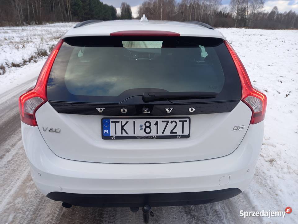Volvo V60 16 D2 115 Ice White OryginałSuper immobilizer Smyków sprzedam