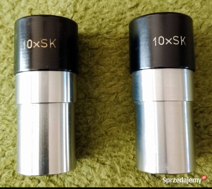 Okulary mikroskopowe PZO Warszawa 10xSK para z Katowice