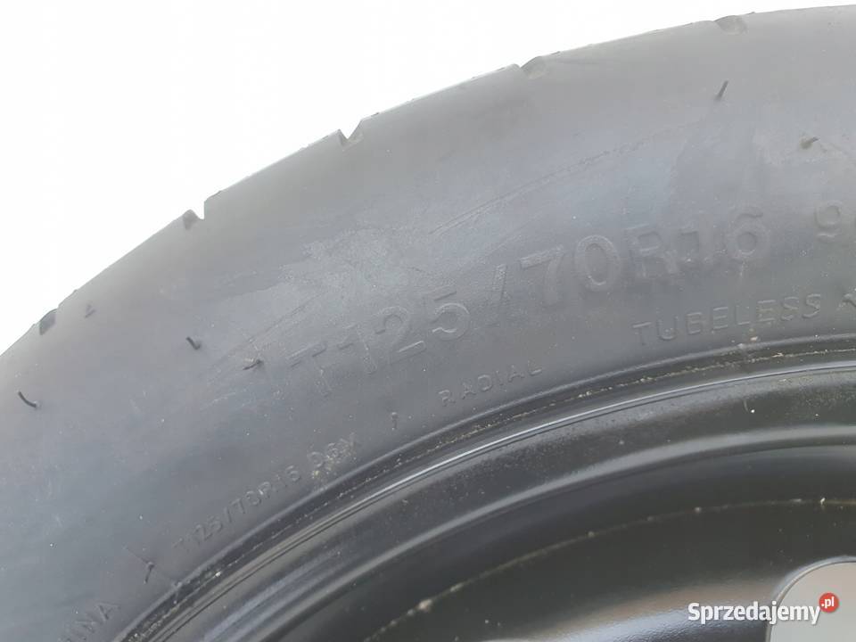 Audi Seat Vw Golf VI KOŁO DOJAZDOWE dojazdówka Samochodowe Janów