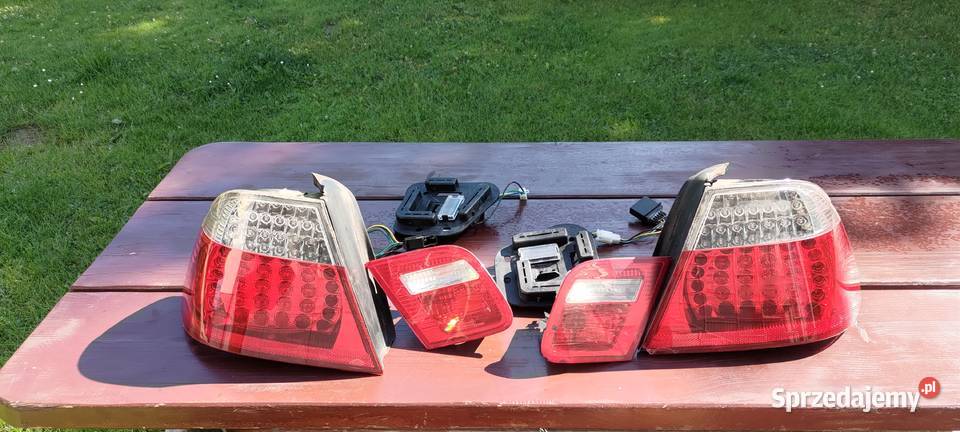 Lampy LED BMW E46 Coupe komplet tył stop Iwkowa