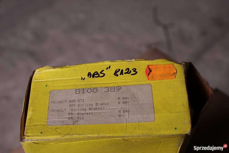 SZCZĘKI HAMULC RENAULT CLIO 9098 19 8895 Układ hamulcowy Białobrzegi