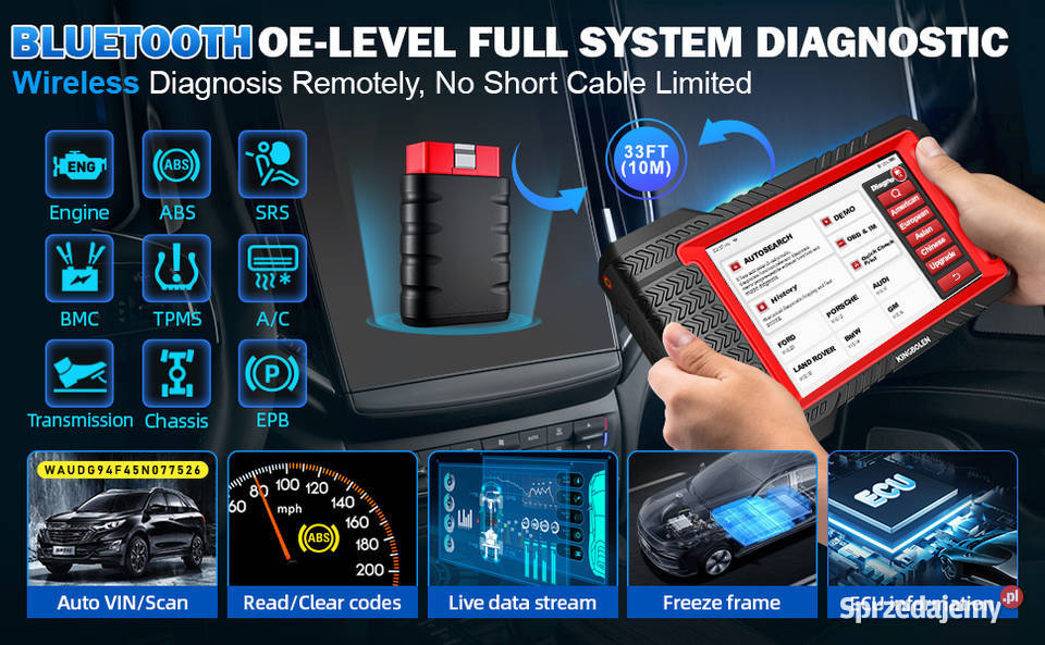 KINGBOLEN K7 Dożywotnia Aktualizacja Interfejs dolnośląskie Wrocław