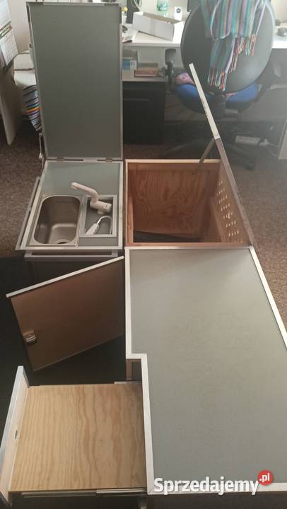 Zabudowa kamperowa CamperBox Lite drewno Lublin