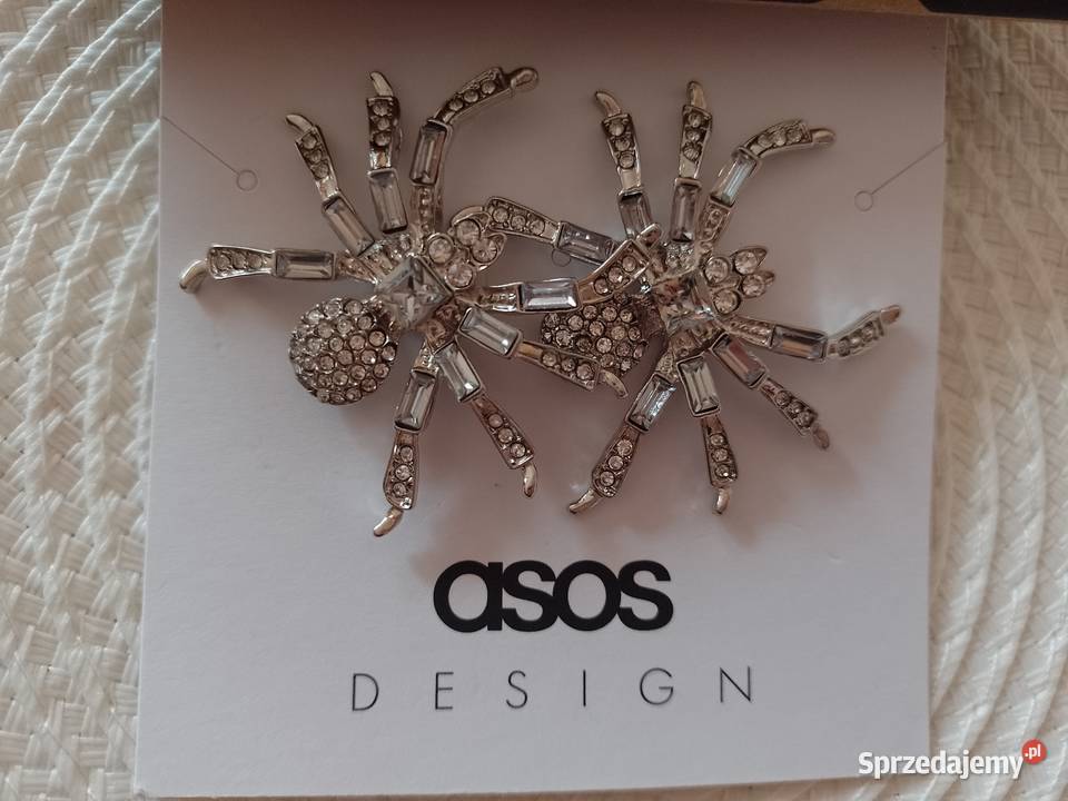 ASOS Bogato zdobione kolczyki z Londynu Kraków