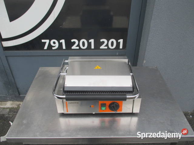 Kontakt grill pojedynczy ryflowany Caterina 18 Gastronomia Ostrów Wielkopolski sprzedam