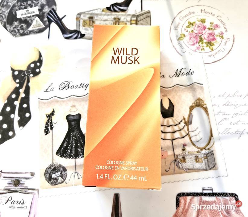 Coty Wild Musk Eau de Cologne 44 ml mazowieckie Łoś