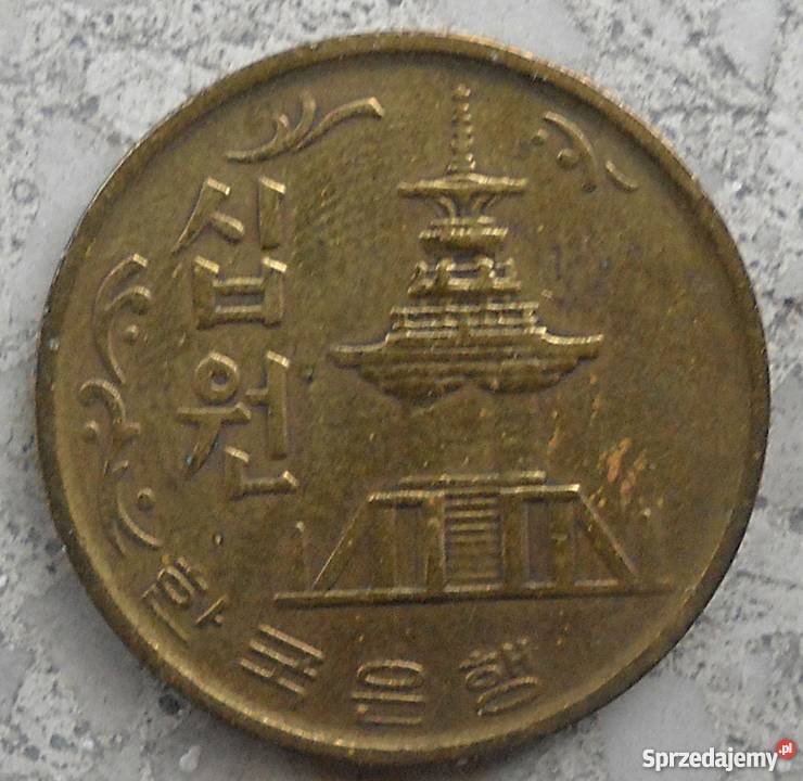 KOREA10 WON1972 r mazowieckie Legionowo