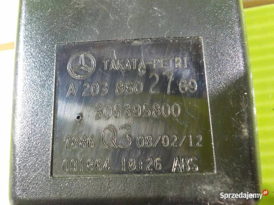 CLC CL203 08r napinacz pasa lewy przod z zapinka Suków