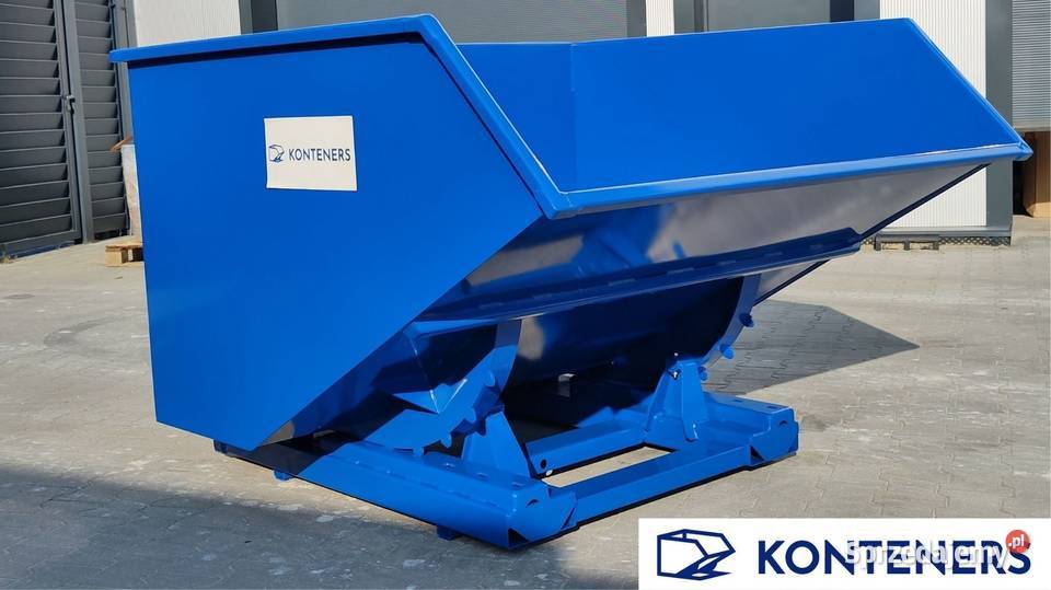 Kontener samowyładowczy do widlaka 15m3 KOLEBA Opole