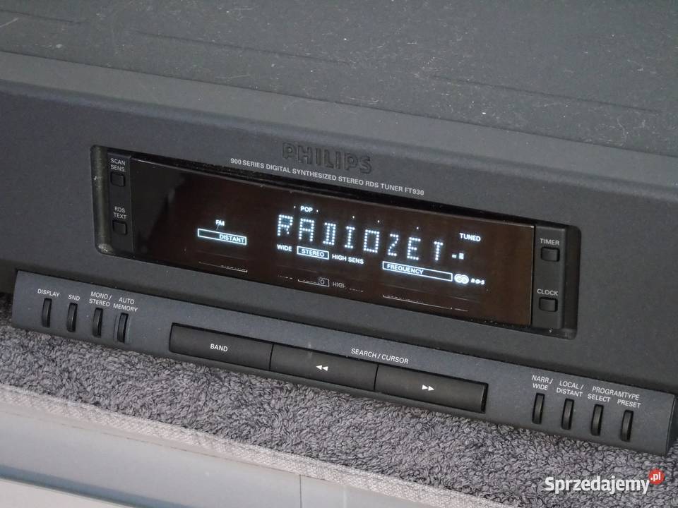 Tuner FM Philips FT930 - Synthétisé Numérique RDS - Testé - Occasion