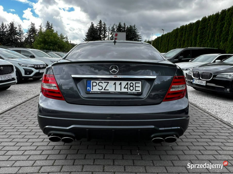 Mercedes C 63 AMG COUPE Panorama HarmanKardon Baranowo sprzedam