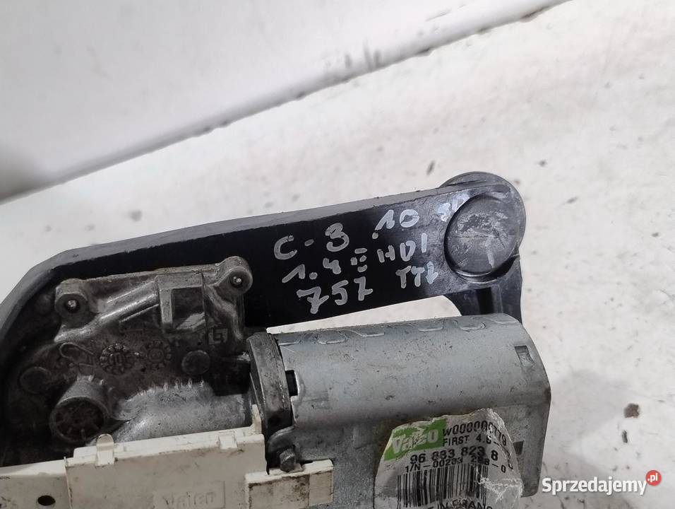 SILNICZEK WYCIERACZKI KLAPY CITROEN C3 II osobowe