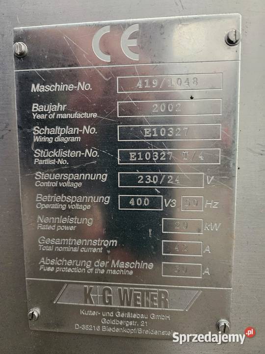 Wilkomieszałka KG Wetter 130mm wielkopolskie Krotoszyn