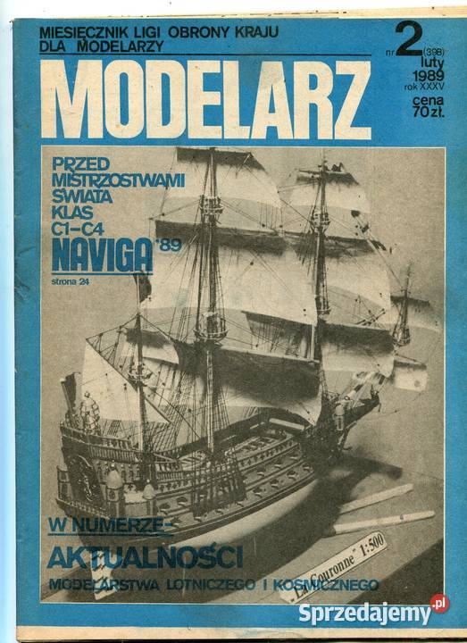Modelarz Miesięcznik 36 144 Szczecin