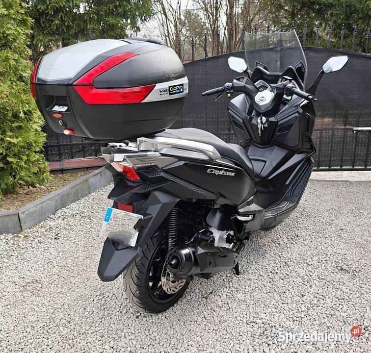 Skuter Sym Cruisym 125cc 2019r LED ABS Kufer Łask