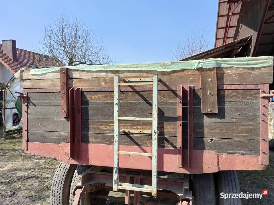 Przyczepa rolnicza nieuszkodzony Iwanowice Włościańskie