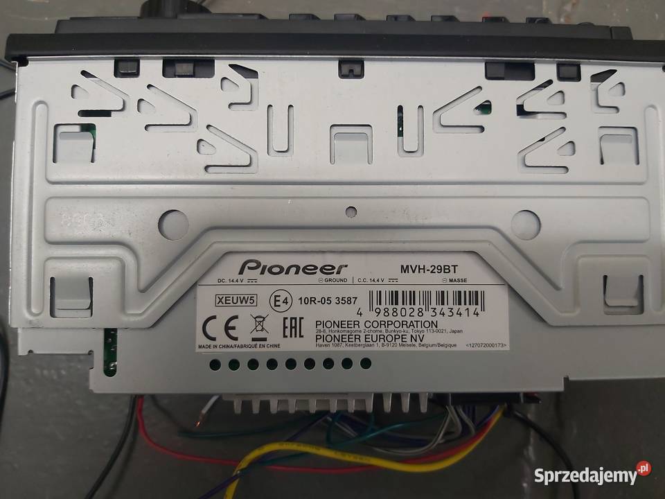 Radio używane firmy PIONEER model MVH29BT Słupsk