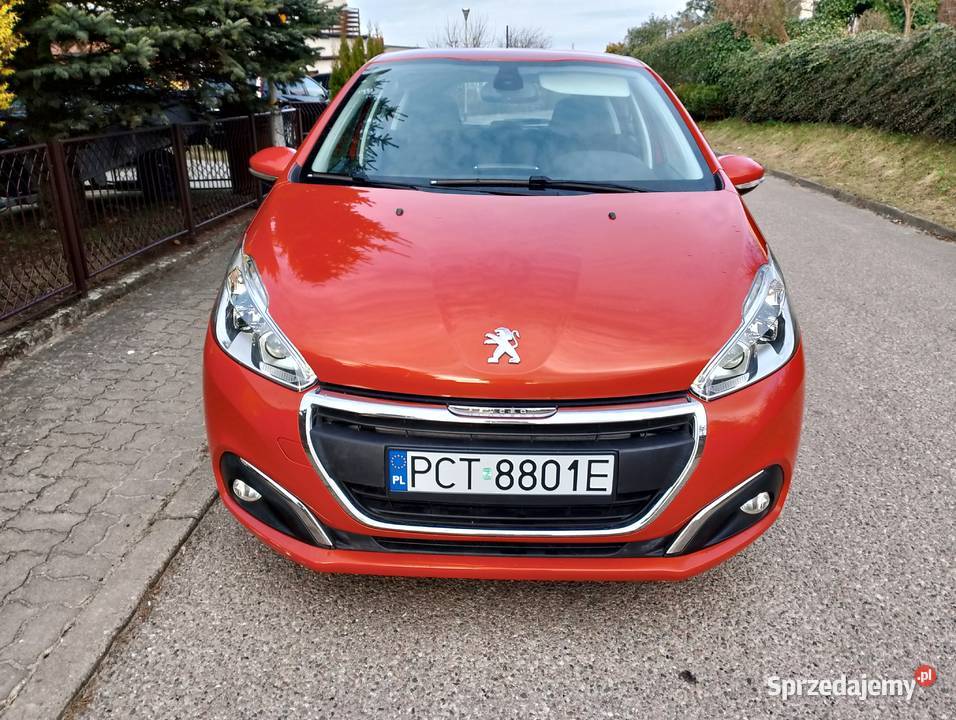 Sprzedam Peugeot 208 Zarejestrowany 1200cm3 Czarnków
