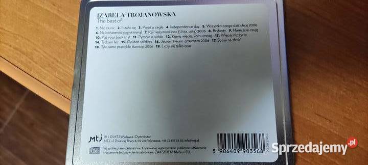 Izabela Trojanowska METAL BOX UNIKAT THE BEST Kultura i Rozrywka śląskie