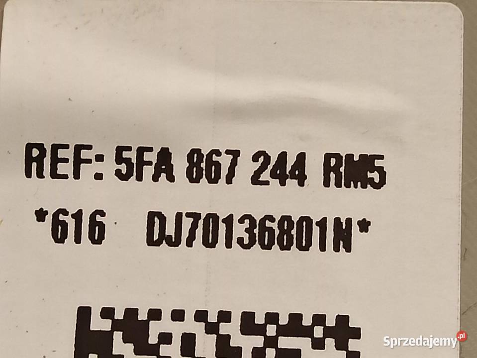 SEAT LEON IV OSŁONA SŁUPKA PRAWA 5FA867244 dolnośląskie