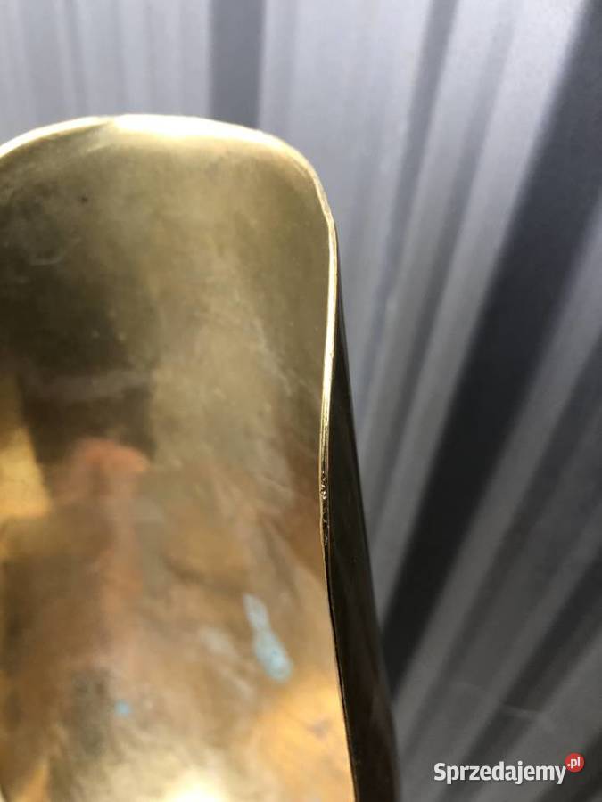 Duża ŁYŻKA NASYPKA SZUFLA SZUFELKA MOSIĄDZ Łowicz