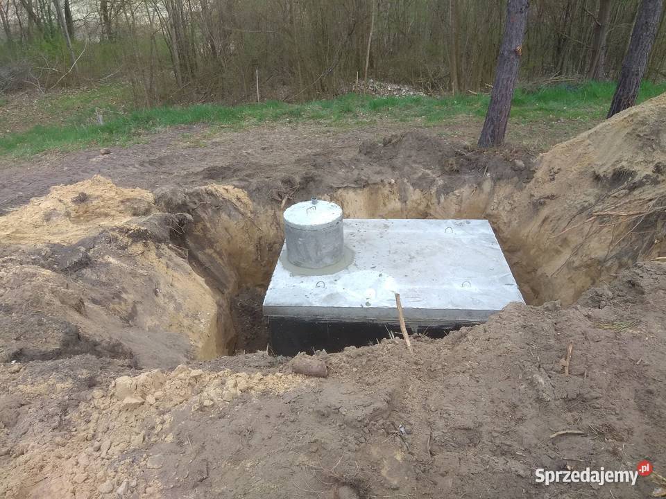 szambo jednokomorowe zbiornik na deszczówkę 12m3 Pcim