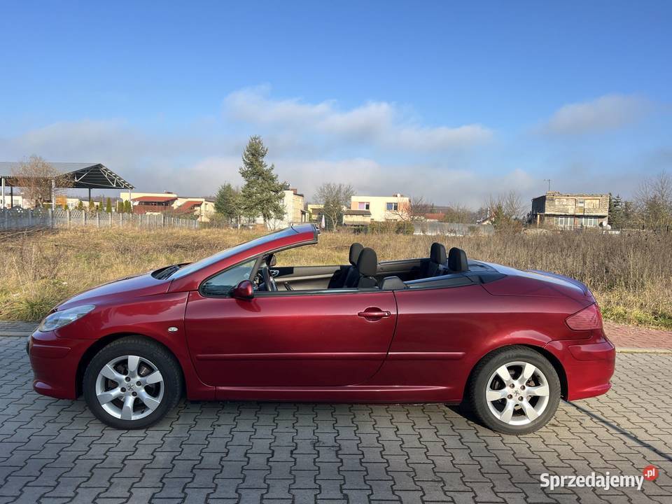 Peugeot 307 CC 16 16v 109 2006r Rok produkcji 2006 Samochody osobowe Zielona Góra