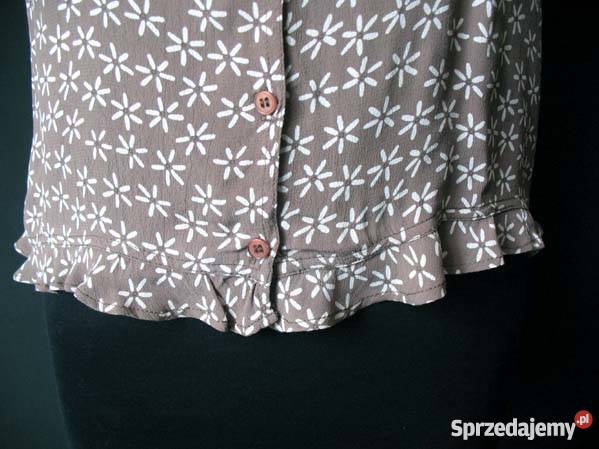RI BLUZKA TAUPE 42 XL brązowy/beżowy Bluzki i koszule Siedlce