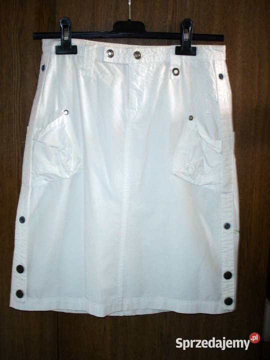 Modna biała spódnica firmy Reporter S małopolskie Bochnia