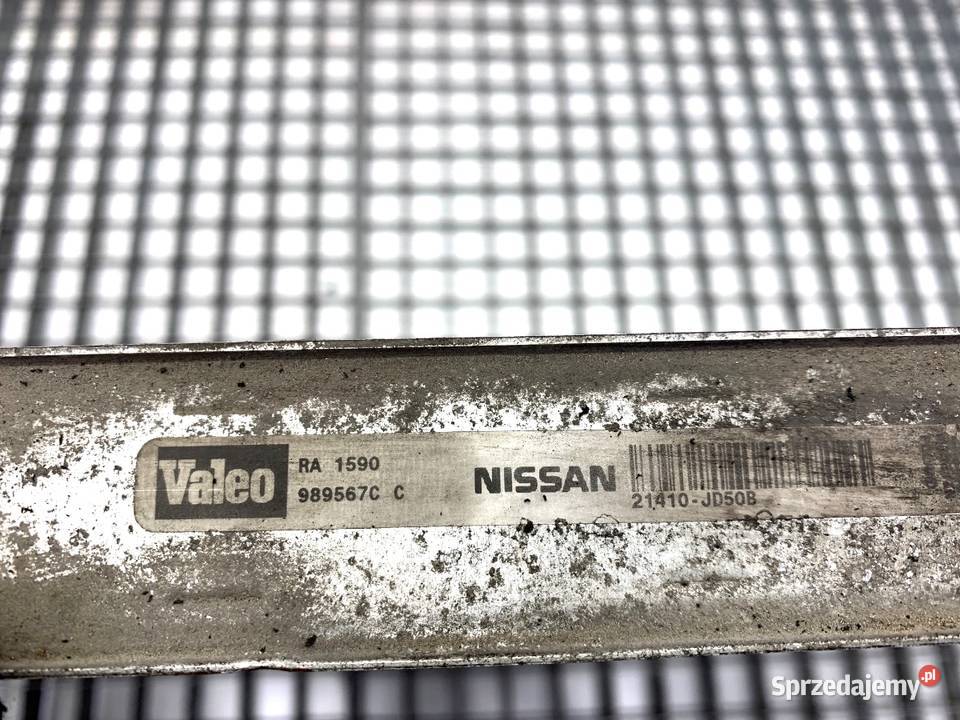 CHŁODNICA WODY NISSAN QASHQAI J10 15 106