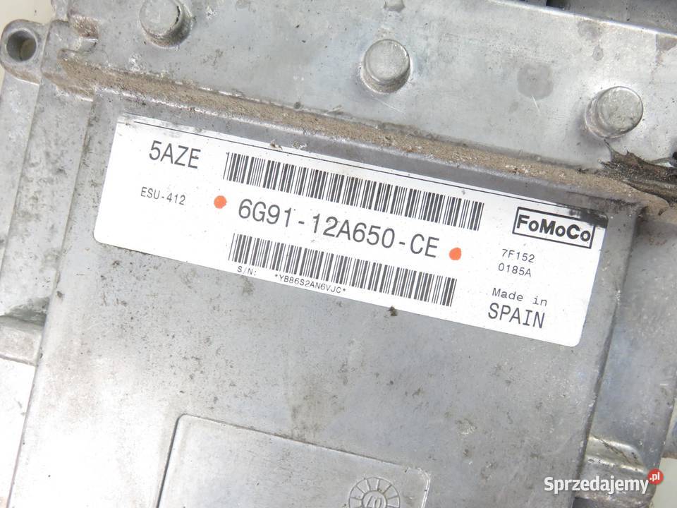 STEROWNIK FORD MONDEO MK4 20 6G9112A650CE małopolskie sprzedam