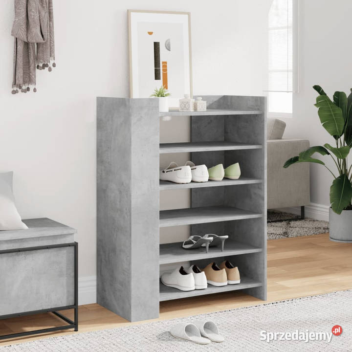 Szafka na buty szarość betonu 745x375x100 Meble mazowieckie Warszawa