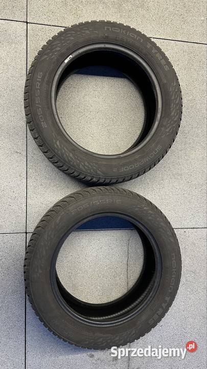 2 opony Nokian Snowproof 2 20555 R16 91H 2024 małopolskie Kraków