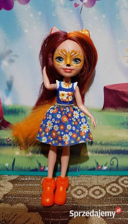 Lalka Enchantimals Felicity Fox z pupilem Lalki i akcesoria Zabrzeg