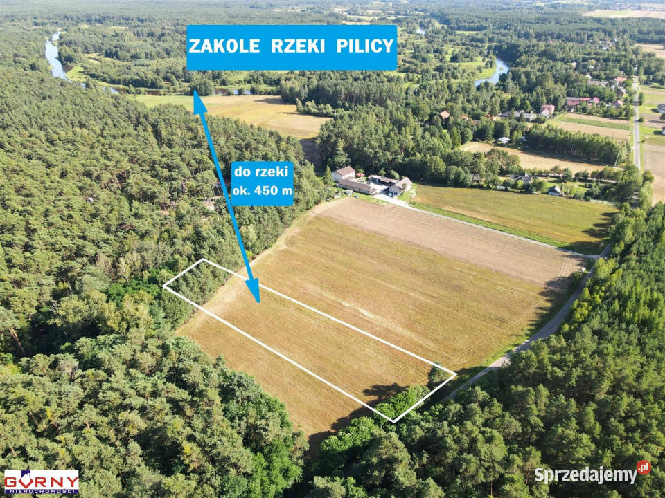 Działka 4600m2 Stobnica łódzkie